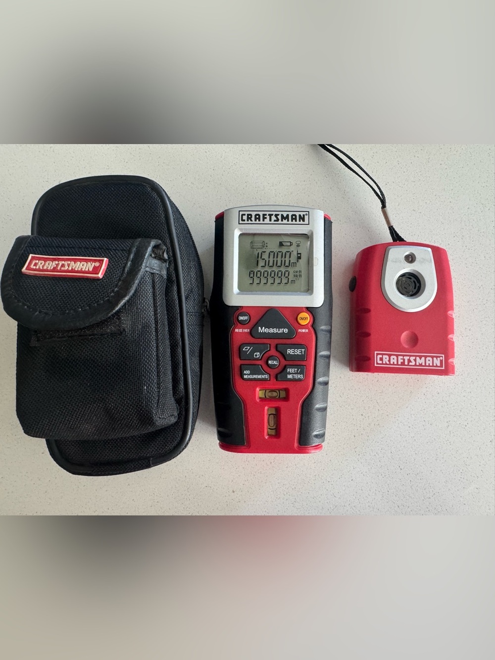 Craftsman Long Distance Laser w/Guided Measuring Tool w/Laser Trac kit